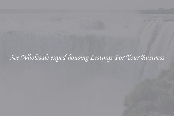 See Wholesale exped housing Listings For Your Business