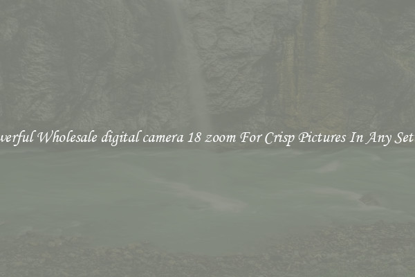 Powerful Wholesale digital camera 18 zoom For Crisp Pictures In Any Setting