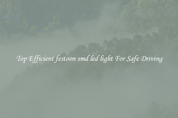 Top Efficient festoon smd led light For Safe Driving